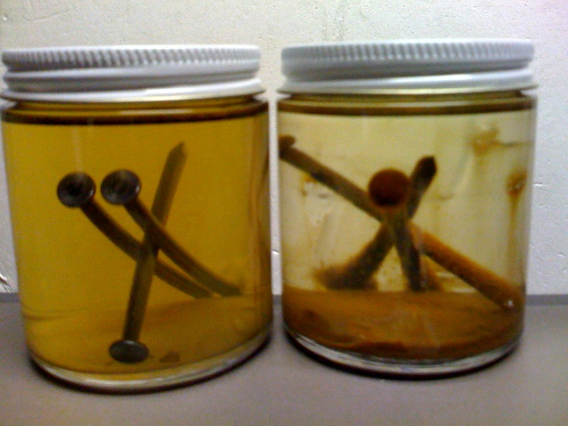 Nail Rust Experiment 2012